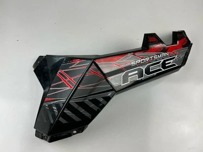 Polaris Ace 570 2015 plataforma trasera izquierda del lado del conductor panel de plástico capucha negra 5451414 Foto 1 de 4