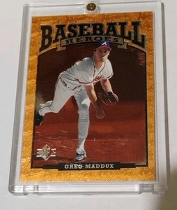 1996 Upper Deck SP Baseball Heroes #89 Greg Maddux Atlanta Braves - NM-MT - Picture 1 of 4