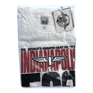 1994 Indianapolis 500 T Shirt NOS Large 78th Running IMS Logo VIP Issue Rare - Picture 1 of 2