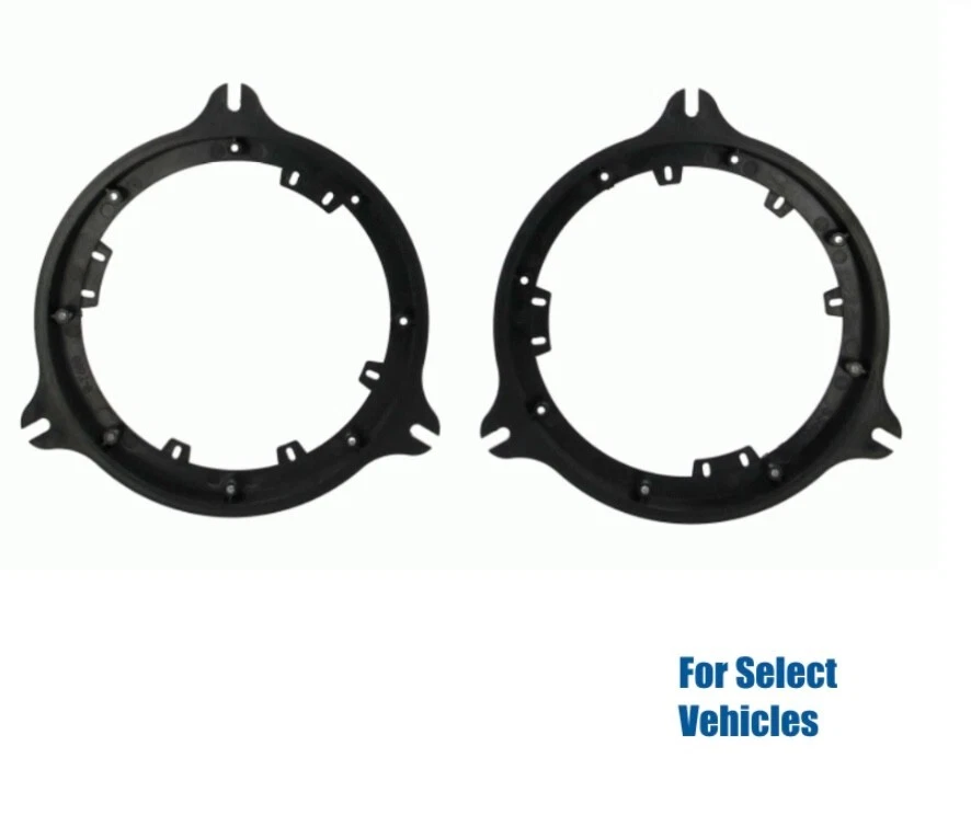 6.5" 6.75" Speaker Mount Adapter Trim Spacer Brackets for some Nissan/Infiniti - Image 1 of 1