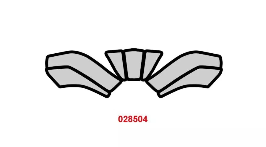 Kit de protección de tanque de película transparente 7 piezas para BMW K1600GT/GTL 2017+ Foto 1 de 1