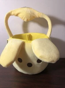NUEVO Peeps Flipeez Amarillo Conejo de Pascua Cesta Mango de Exprimir Orejas Volternas Nuevo con Etiquetas - Imagen 1 de 9