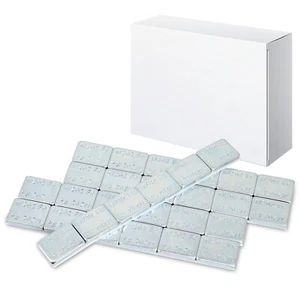 Hierro 1/2 oz, 0,5 oz, zinc, adhesivo en pesos de rueda, tipo EasyPeel para automóvil - Imagen 1 de 1