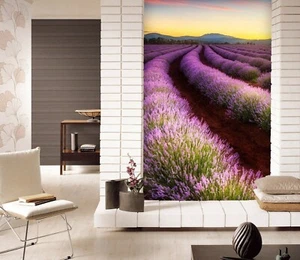 3D Hall Purple Lavender 38897NA Wallpaper Wall Murals Removable Wallpaper Fay - Picture 1 of 11