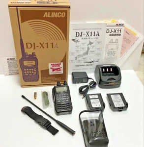 [Testowane] ALINCO DJ-X11 Szerokopasmowy poręczny odbiornik Zakres częstotliwości Bateria nie używana - Zdjęcie 1 z 15