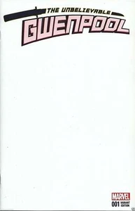 Blank Unbelievable GWENPOOL #1 Sketch Variant Marvel DEADPOOL FAST Ship - Picture 1 of 3