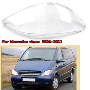 Cubierta de lente de faro lateral derecho para Mercedes-Benz W639 2004-2010 1 pieza - Imagen 1 de 7