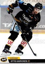 2018-19 Finnish Cardset #93 Otto Karvinen