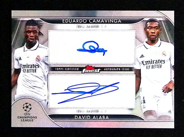 Topps CAMAVINGA / DAVID ALABA Dual Auto-