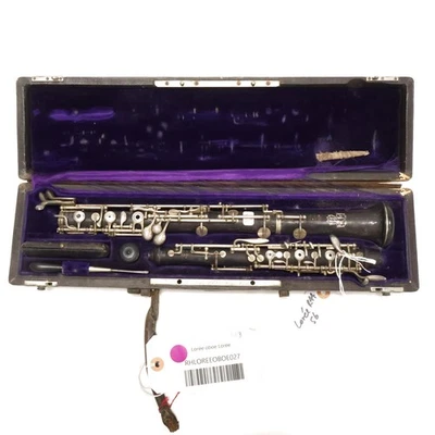 F. Loree Oboe R44 Sistema 6 Campana Incrustada COLECCIÓN HISTÓRICA Foto 1 de 4