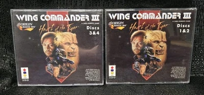 Wing Commander III: Heart Of The Tiger 1995 Panasonic 3DO *No Manual - Bild 1 von 4