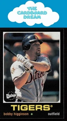 Bobby Higginson 2002 Upper Deck Vintage #94 Detroit Tigers Baseball Card - Image 1 of 2