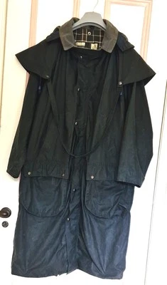 G-Mac Orkney Waxed Vintage Trench Coat Detachable Hood & Rain Guard Size XXL - Image 1 of 4