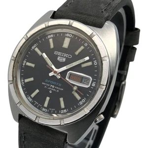 Seiko 5 Sports Vintage 1978 Automatik Uhr Modell 6119 gebraucht - Bild 1 von 12