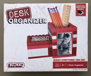 ORGANIZADOR DE ESCRITORIO BLOKKO 111 Piezas Set de Construcción Compatible con Otras Marcas - Imagen 1 de 6