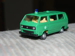 ROCO 716 VW-Bus T3 BGS Polizei Bundespolizei minzgrün H0 Bundesgrenzschutz A - Bild 1 von 5