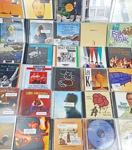 Lot of 20+ Folk CDs Traditional Rock Bluegrass Country Pop Acoustic *AS IS* - Picture 1 of 5