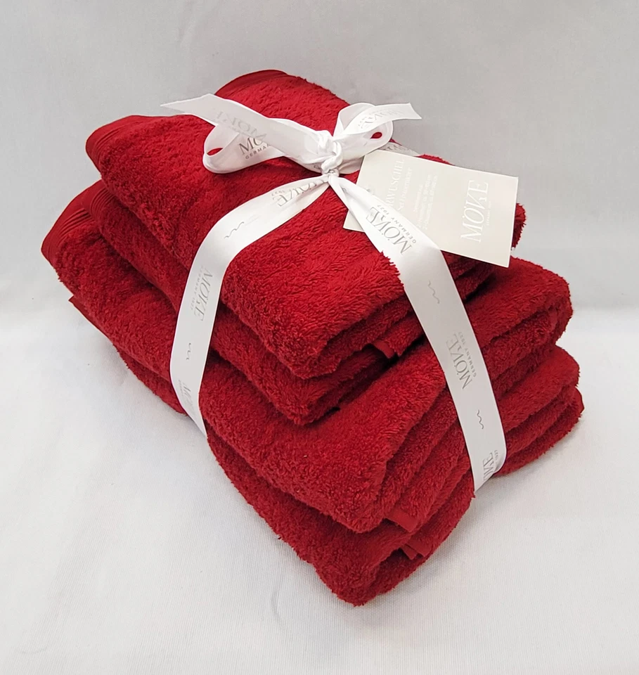 Möve Handtuchset  Superwuschel  4-TLG Handtücher und Duschtücher  100% Baumwolle - Bild 1 von 1
