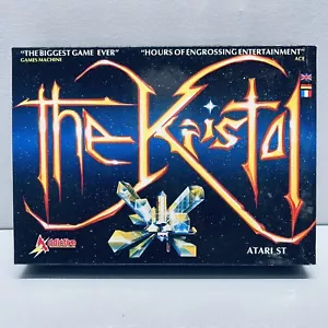 The Kristal - Addictive - Atari ST - Big Box - Completo di scatola - CIB con poster - Foto 1 di 5