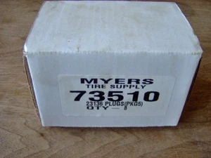 BOX OF PLUGS WITH WASHERS METRIC MYERS 73610 BOX OF 40 23136 PLUGS NEW NIB - Bild 1 von 4