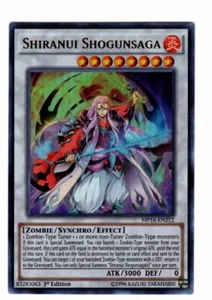 Yugioh - 1X Shiranui Shogunsaga - Ultra Raro - 1a Edición - MP16-EN212 - Casi Nuevo - Imagen 1 de 1