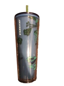 Starbucks 2022 Holiday Blue And Green Changing Floral NEU - Bild 1 von 4