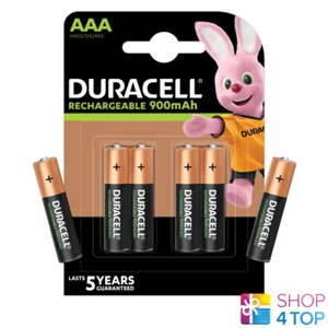 6 DURACELL RECHARGEABLE AAA BATTERIEN 1.2V HR03 MICRO NiMH 850mAh NEU - Picture 1 of 1