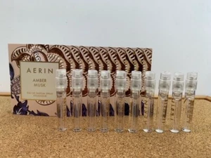 AERIN Amber Musk Eau de Parfum EDP 1.5ml / 0.05 oz Spray Vial x 10 PCS *NEW*