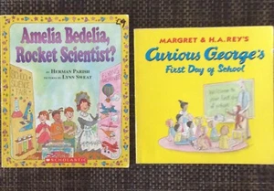Lot Of 2 Young Childrens Paperback Books Pre-owned - Picture 1 of 8