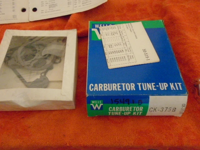  71 72 73 74 Buick Checker Chevy GMC Oldsmobile Pontiac Carburador Kit Foto 1 de 2