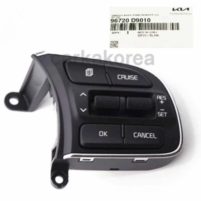 Interruptor de mando a distancia derecho del volante 96720D9010 para Kia Sportage 2017-2020 Foto 1 de 4