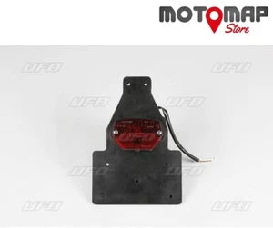 Portatarga Universale con Fanalino in gomma Ufo Plast ME08028 Parafango  - Foto 1 di 1