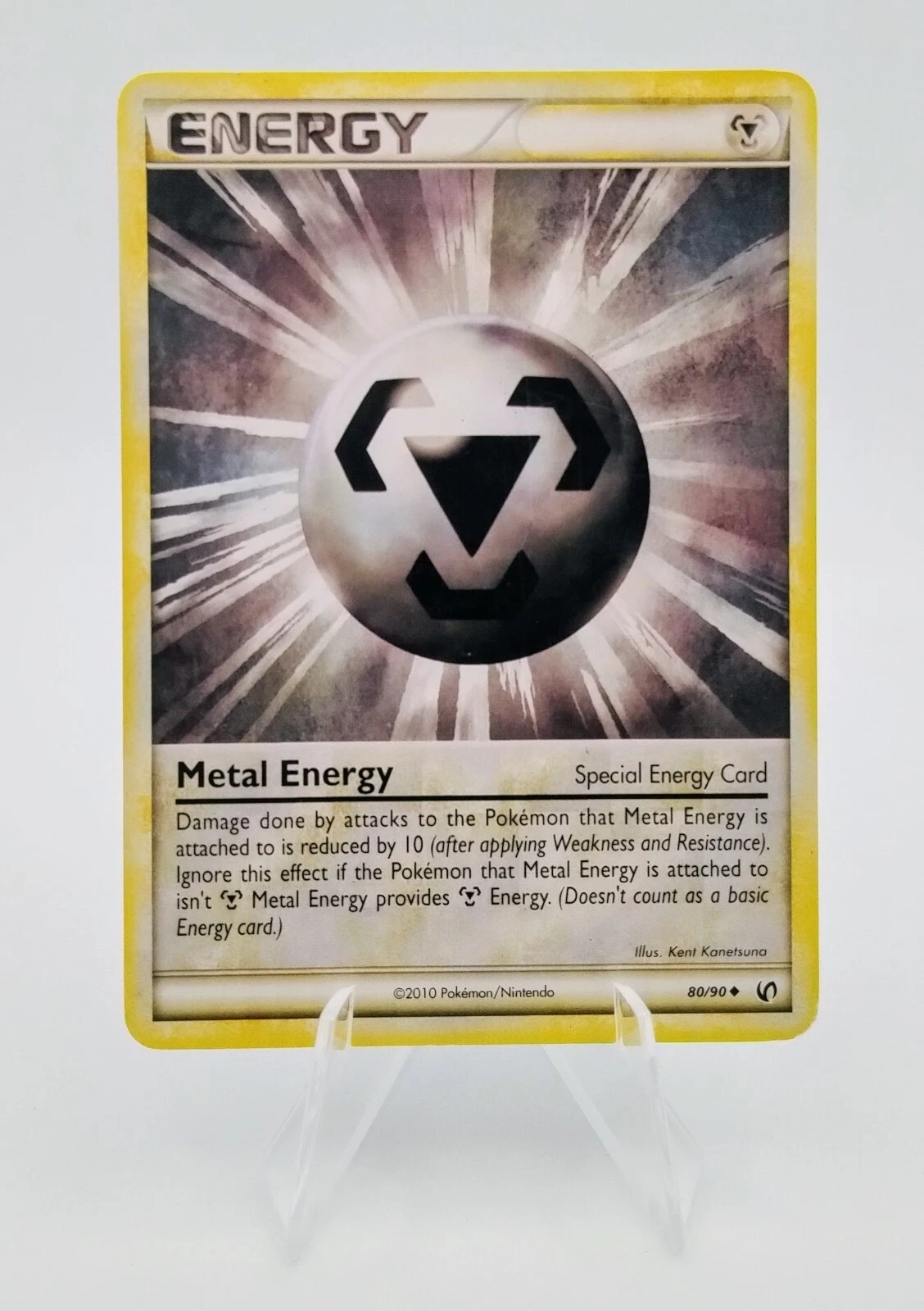 Metal Energy (Special) 80/90 Undaunted 2010 Pokemon Card