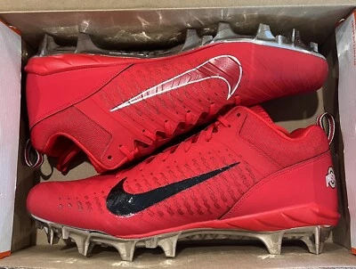 Nike Alpha Menace Pro 2 Low Ohio State PE Red Football Cleats Men’s Size 14 WIDE