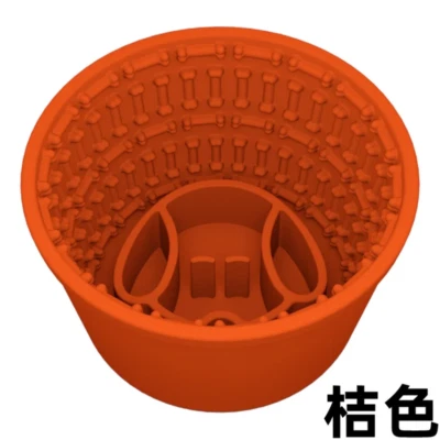 Silicone Pet Licking Mat Slow Feeder Bowl Cats Dogs Anti-Choking Stress Relief - Image 1 of 4