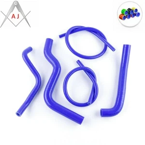 Kit de mangueras refrigerante de radiador de silicona azul para Yamaha FZ6-S FZ6 FZ600 2006 5 piezas - Imagen 1 de 8