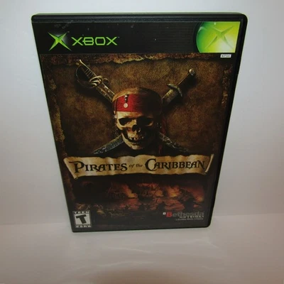 Pirates of Caribbean Microsoft Xbox Video Game with Manual Wrong Case Tested - Image 1 of 4
