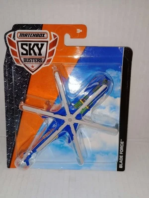 Matchbox Helicopter Blade Force Blue 1:64 Diecast Helicopter  - Image 1 of 4