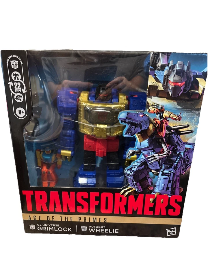 NEW Transformers Age of the Primes G2 Universe Grimlock & Wheelie Figures 🔥 - Image 1 of 1