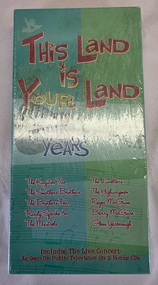 SEALED This Land is Your Land The Folk Years 8 CD Set Time Life Music - Image 1 of 4