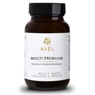 AVEL MULTI PREMIUM Vitamin and Mineral Complex 60 Capsules General Wellness - Image 1 of 4