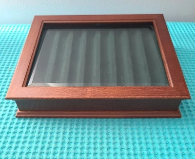 Pluma Estilográfica Lápiz Escritorio Vitrina o Vitrina Vidrio Biselado Foto 1 de 4