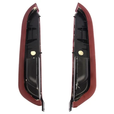 2x Apoyabrazos de puerta delanteros diestros y diestros para Chevy Blazer C/K1500 C/K2500 90-94 GMC Yukon rojo Foto 1 de 4