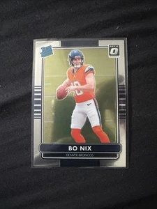 2024 Panini Donruss Optic - 2014 Retro Series Bo Nix #6 (RC) - Picture 1 of 2
