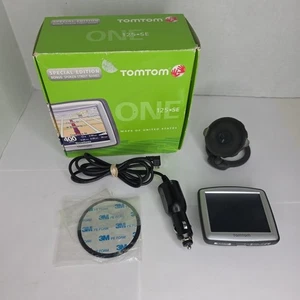 TomTom ONE 125 SE Portable Car GPS Navigator Maps Of United States - Picture 1 of 6