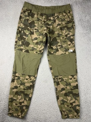 Pantalones North Face para mujer XL verde camuflaje nailon exterior senderismo cordón SP20 A4APO Foto 1 de 4