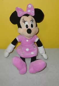 10 Zoll Disney rosa Minnie Maus Stofftier weiches Plüschtier Tupfen klassisch von Just Play - Bild 1 von 2