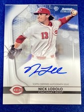 2020 Bowman Sterling Prospect Nick Lodolo #BSPA-NL Auto