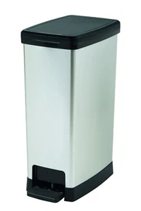 NEW!!!! 40L Slim Line Elite Pedal Bin - Soft Close Lid - Picture 1 of 5