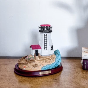 Partylite Plymouth Lighthouse Collection Massachusetts 1769 Teelicht Kerzenhalter - Bild 1 von 7